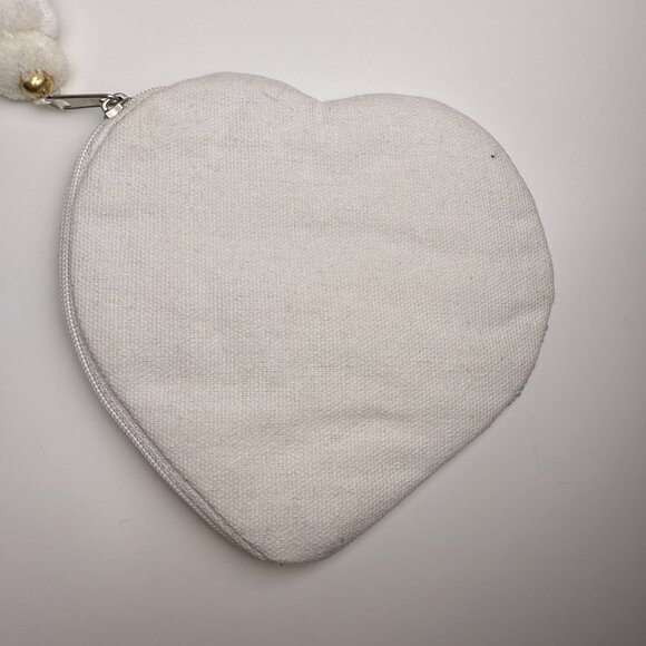 Beaded 'Bride' Heart Shaped Coin Purse Wedding Bachelorette Bridal‎ - Picture 2 of 6